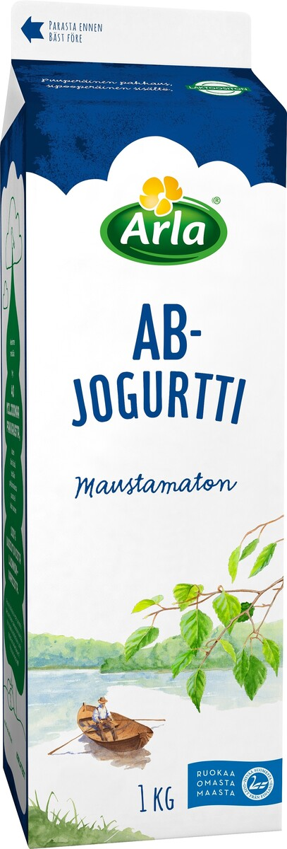 Arla naturell AB-yoghurt 1kg laktosfri