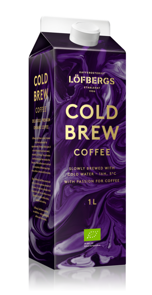 Löfbergs organic cold brew antioquia reserve coffee 1l