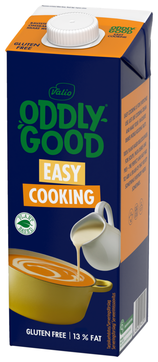 Valio Oddlygood Easy Cooking oat based cooking product 1l gluten free, UHT