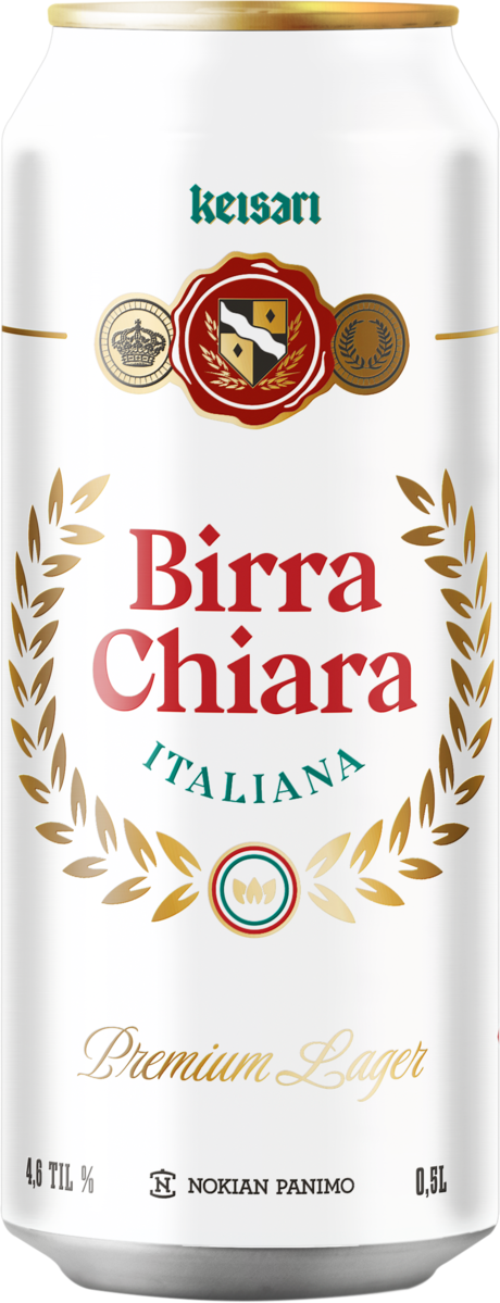 Keisari Birra Chiara beer 4,6% 0,5l