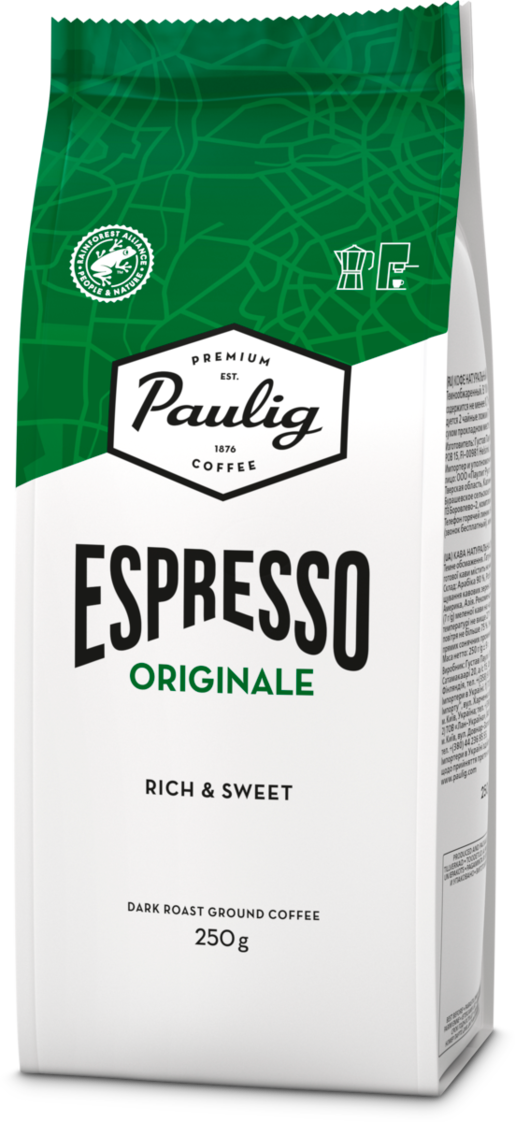 Paulig Espresso Originale espressomalet kaffe 250g
