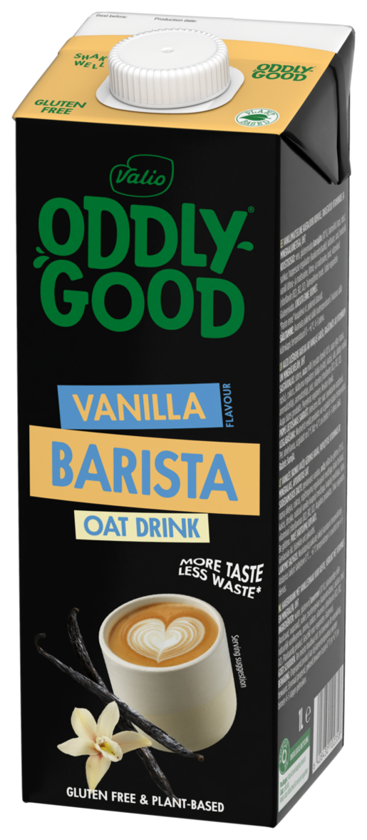 Valio Oddlygood® barista oat drink vanilla 1l UHT gluten free