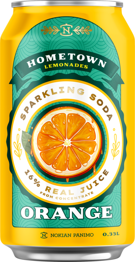 Hometown Lemonades orange dryck 0,33l