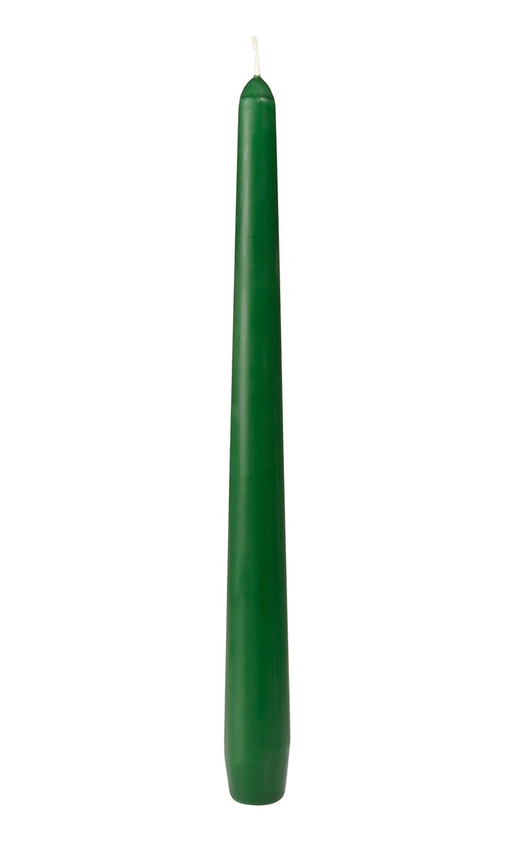 Duni darkgreen parafin antikque candle 25cm 7,5h 50pcs
