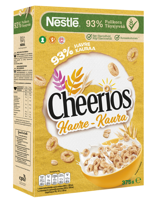Nestlé Cheerios kauratäysjyvämuro 375g