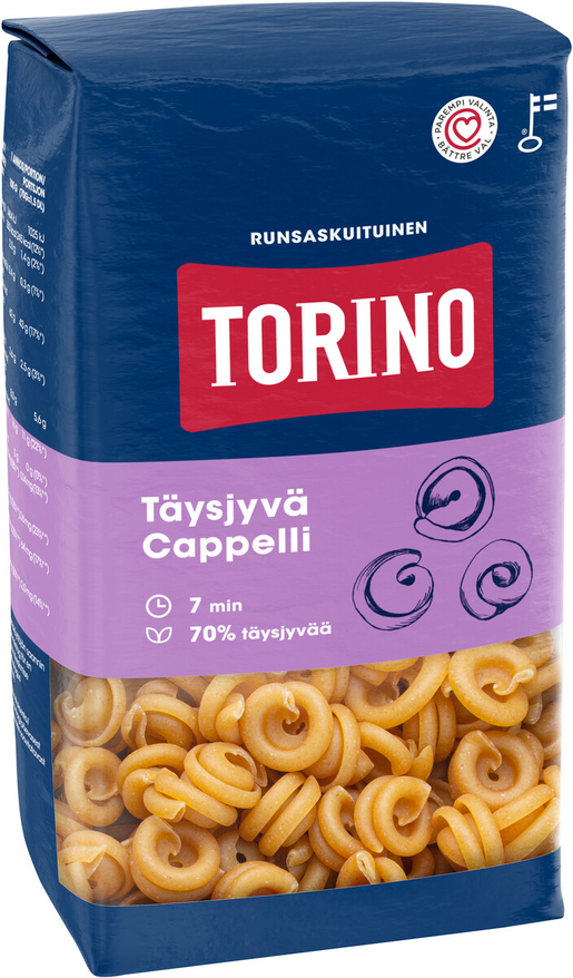 Torino Cappelli wholegrain pasta 500g