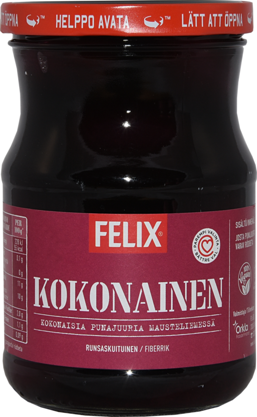 Felix whole beetroots in pickle 570/380g