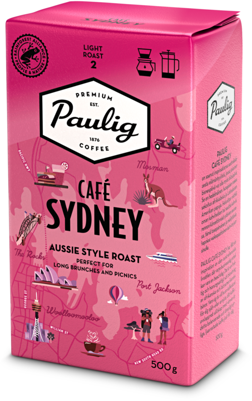Paulig Café Sydney fine ground coffee 500g