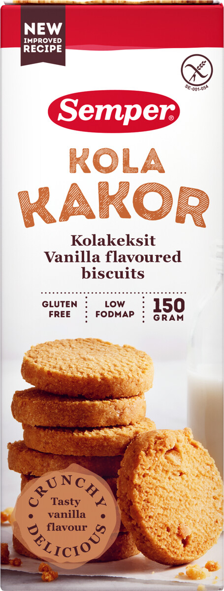 Semper sweet vanilla biscuits 150g gluten-free