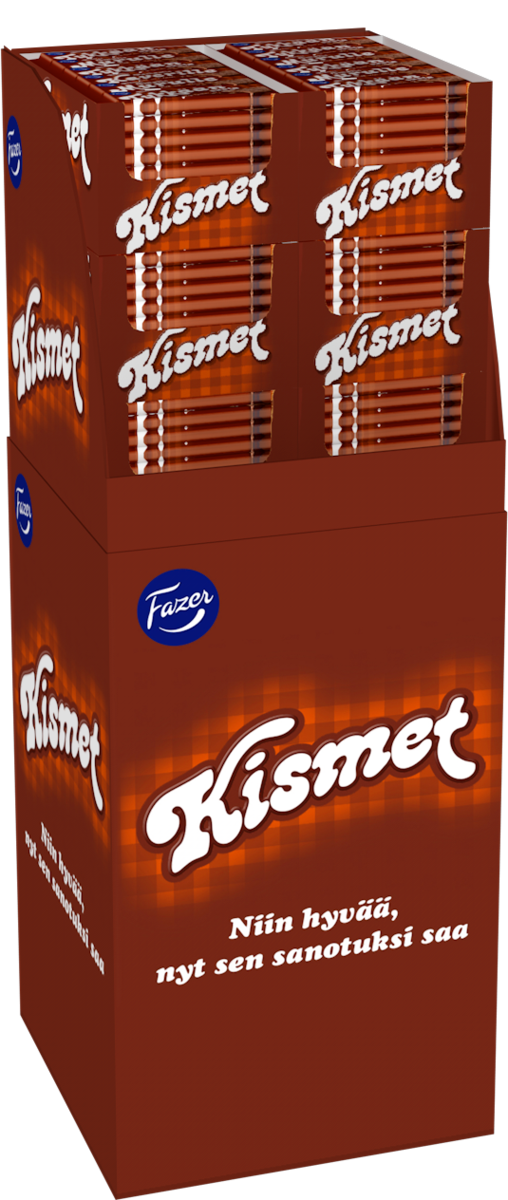 DSP Fazer Kismet nougattäytteinen suklaavohveli 270x55g