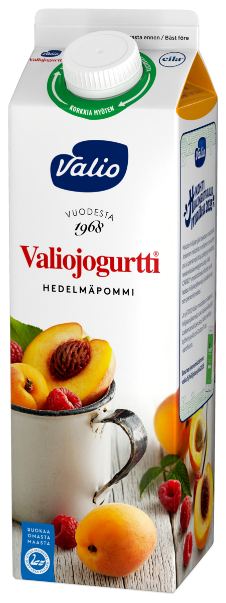 Valio fruit mix yoghurt 1kg lactose free