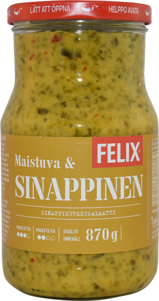 Felix mustard cucumber salad 870g