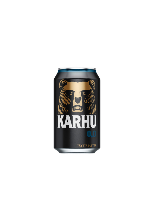 Karhu Alkoholfree Lager beer 0,0% can 0,33 L