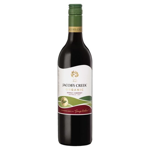 Jacob's Creek Organic Shiraz Cabernet 13,6% 0,75l red wine