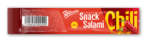 Kotivara snack salami chili 25g
