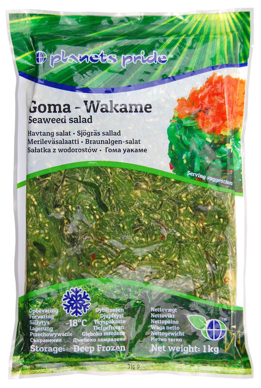 Planets Pride goma wakame sjögräs sallad 1kg djupfryst
