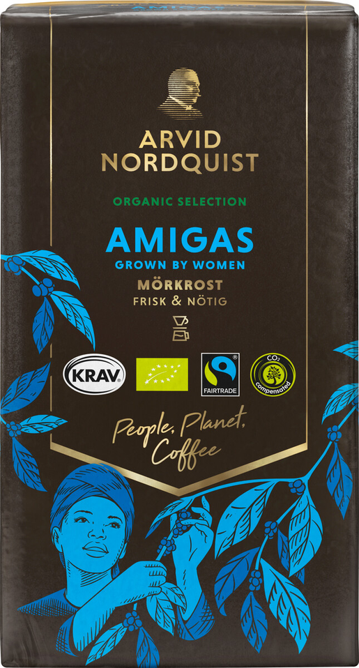 Arvid Nordquist Selection ekologisk Amigas bryggkaffe 450g Rättvis handel