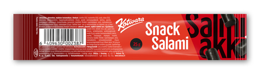 Kotivara snack salami liquorice 25g