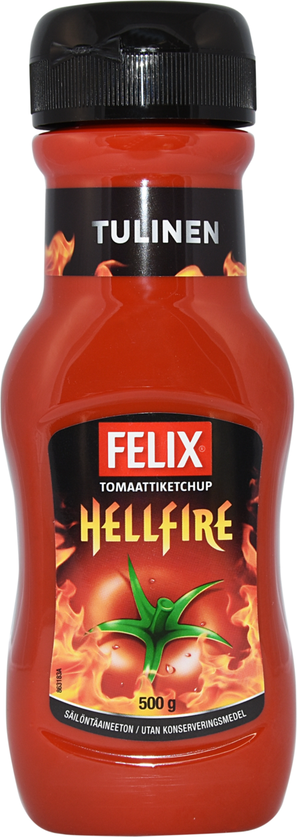 Felix Hellfire ketchup 500g