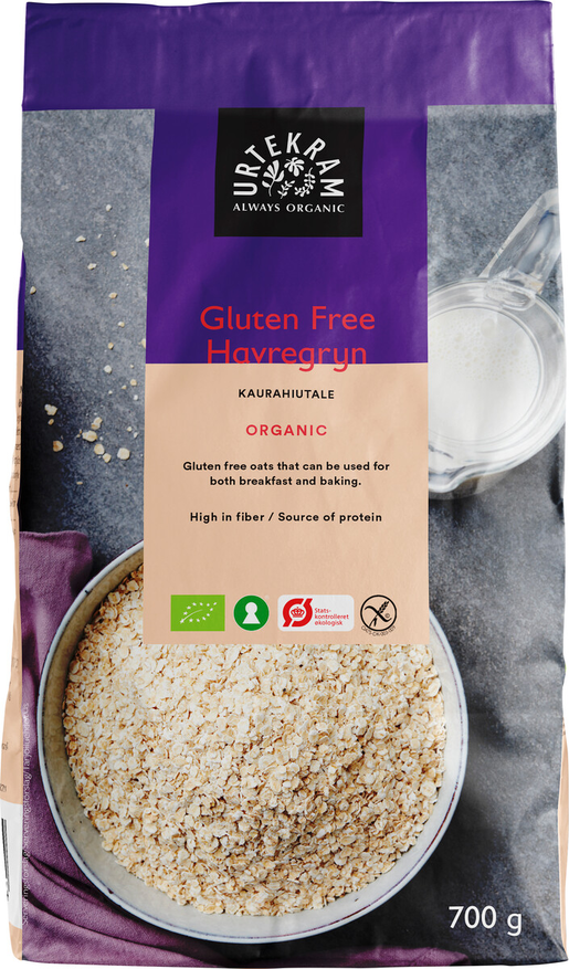 Urtekram organic oatmeal 700g gluten-free