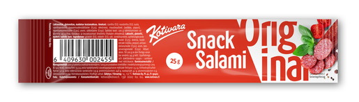 Kotivara snack salami original 25g