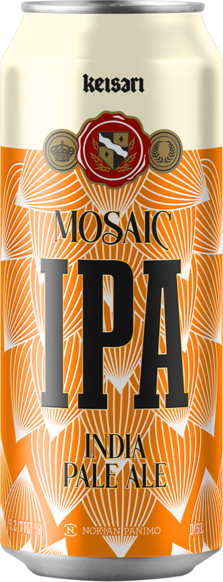 Keisari Mosaic IPA beer 5,2% 0,5l