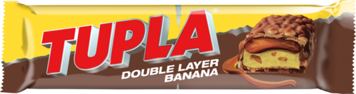 Tupla Double Layer Banana suklaapatukka 48g