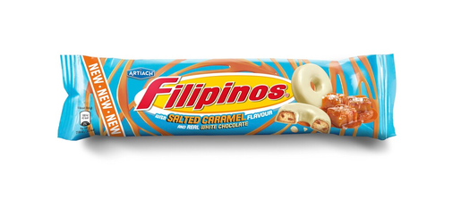 Filipinos salted caramel biscuit with white chocolate 128g