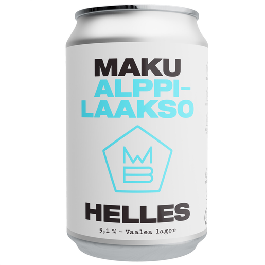 Maku Brewing Helles beer 5,1% 0,33l can