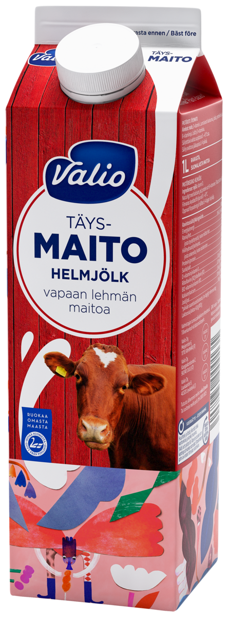 Valio whole milk 1l