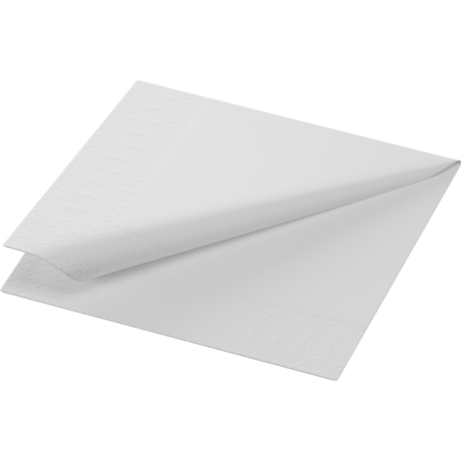 Duni 24cm 1-ply napkin white 500pcs