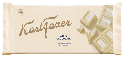 Karl Fazer white chocolate tablet 131g