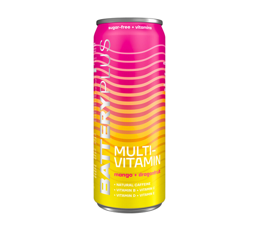 Battery PLUS Multi-Vitamin energiajuoma 0,33l tölkki