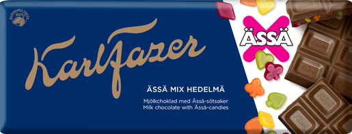 Karl Fazer Ässä Mix Fruit chocolate tablet 200g