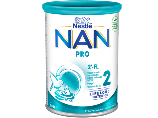 Nestlé Nan Pro 2 maitopohjainen vieroitusvalmiste 800g