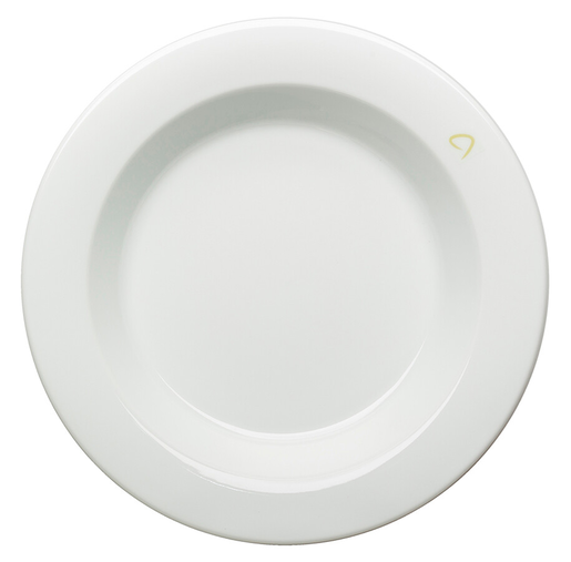 AINIA recycled deep plate 23-24cm restored white 12pcs