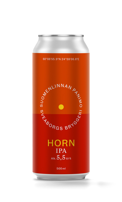 Suomenlinnan Panimo Horn IPA 5,5% 0,5l beer can