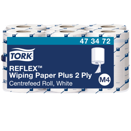 Tork Reflex™ vetopyyherulla Plus valkoinen 6x151m M4