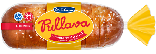 Oululainen Pullava sliced sweet loaf 450g