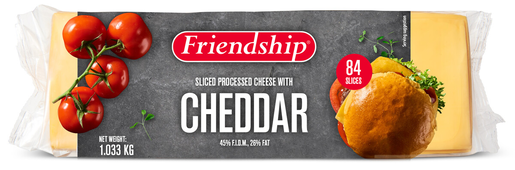 Friendship cheddar sulatejuustoviipale 1,033kg