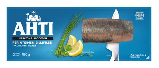 Ahti traditional herring fillet 150g