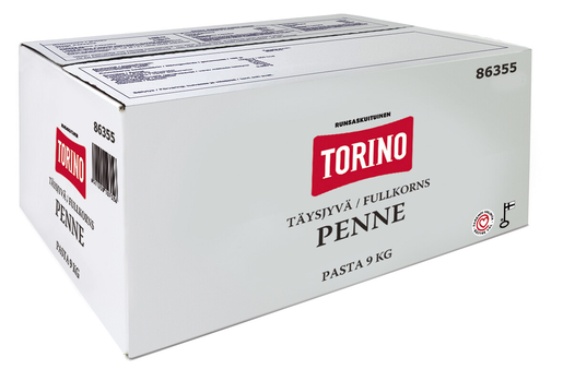 Torino 9kg täysjyväpenne pasta