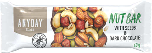 Anyday seed nut bar 40g