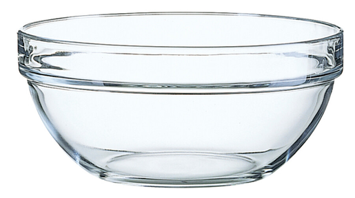 Arcoroc bowl 4,2l stackable tempered glass ø 26cm