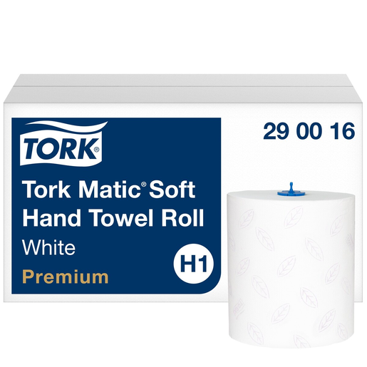 Tork Matic® Soft Handtowel roll White 6x100m H1