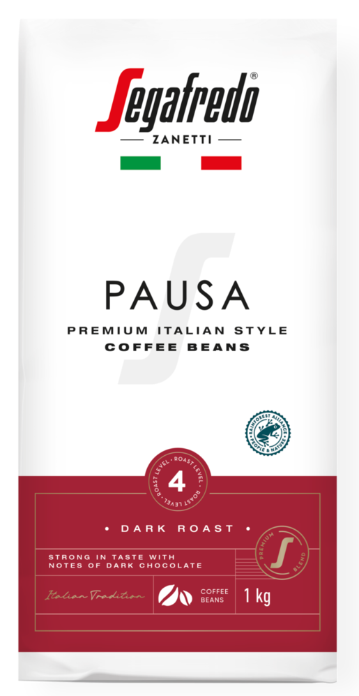 Segafredo Pausa coffee beans 1kg RAC
