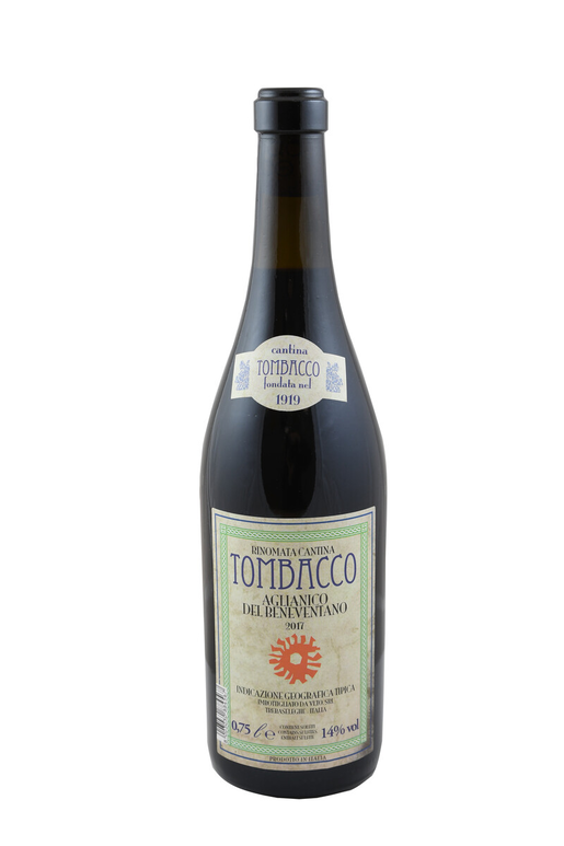 Tombacco Aglianico IGT Del Beneventano 14% 0,75l red wine