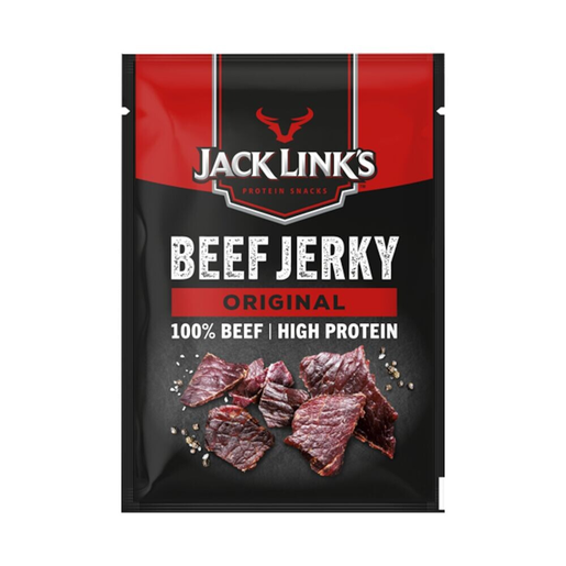 Jack Link's beef jerky original seasoned and dried meat snack 25g