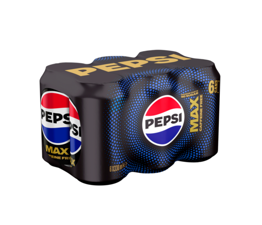 Pepsi Max Caffeine-Free soft drink 6x0,33l