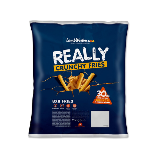 Lamb Weston REALLY Crunchy fries 6x6 french fries 2,5kg frozen